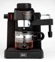 Pumpless espresso machine photograph